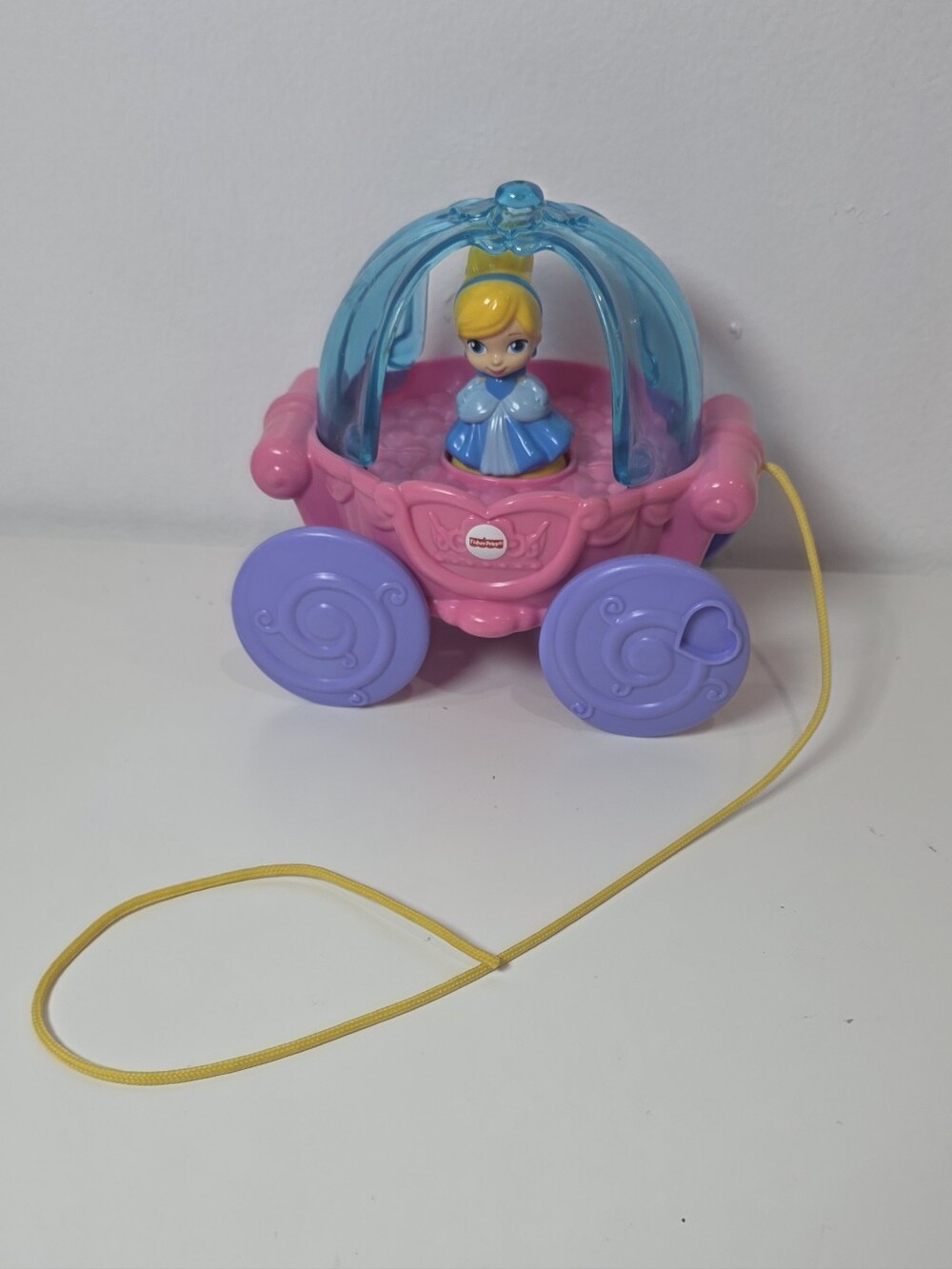 Fisher-Price Disney Princess Talking Musical Carriage Pull Toy